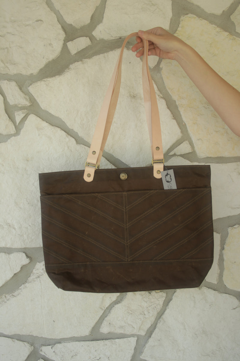 Calleta Tote - Tan