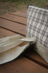 Live Oak Pouch - Linen Plaid