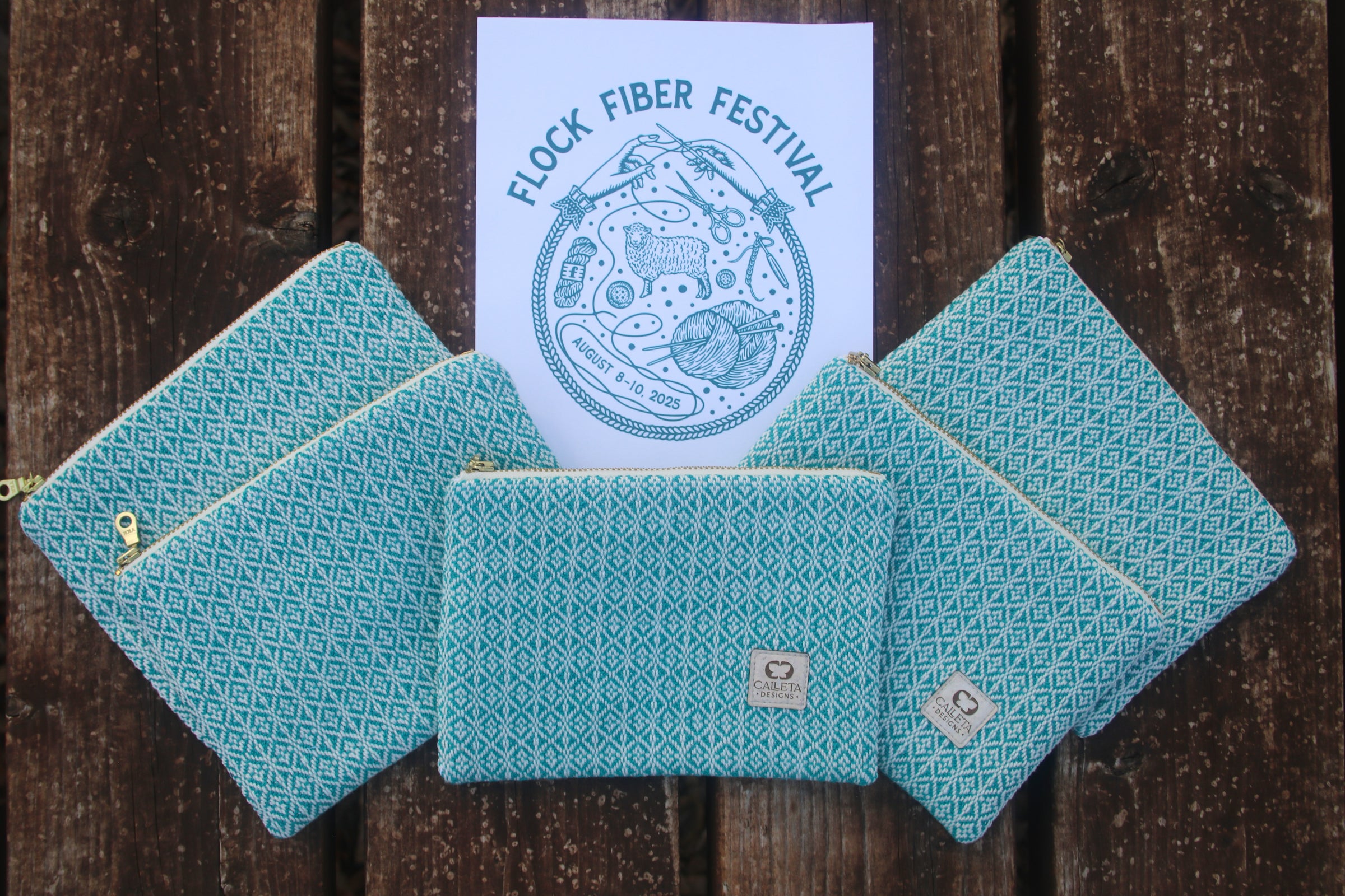 Essentials Pouch - Flock 2025 Teal